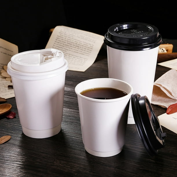 Tasse de café chaud jetables en papier avec couvercles - Chine Tasses de  café en papier et boisson froide les tasses de papier prix