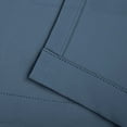 thumbnail image 7 of Superior Blackout Solid Light Filtering Grommet Curtain Panel Set, 52"X 63", Denim Blue, 7 of 7