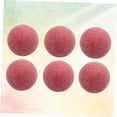 thumbnail image 3 of CHICHUMID 6Pcs Red Plastic Table Football Balls Matte Finish Replacement Foosball Accessories, 3 of 7