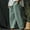 Blue, variant on Babysbule Long Pants for Women Fashion Ladies Summer Casual Loose Pockest Elastic Waist Trousers Capris Pants