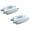 Blue 2Pack, variant on 2Pcs Microwave Corn Steamer Portable Corn Steamer With Lid And Handle Microwave Corn On The Cob Cooker Food Grade Steamer Dishwasher For Kitchen Dorm Cooking Utensils