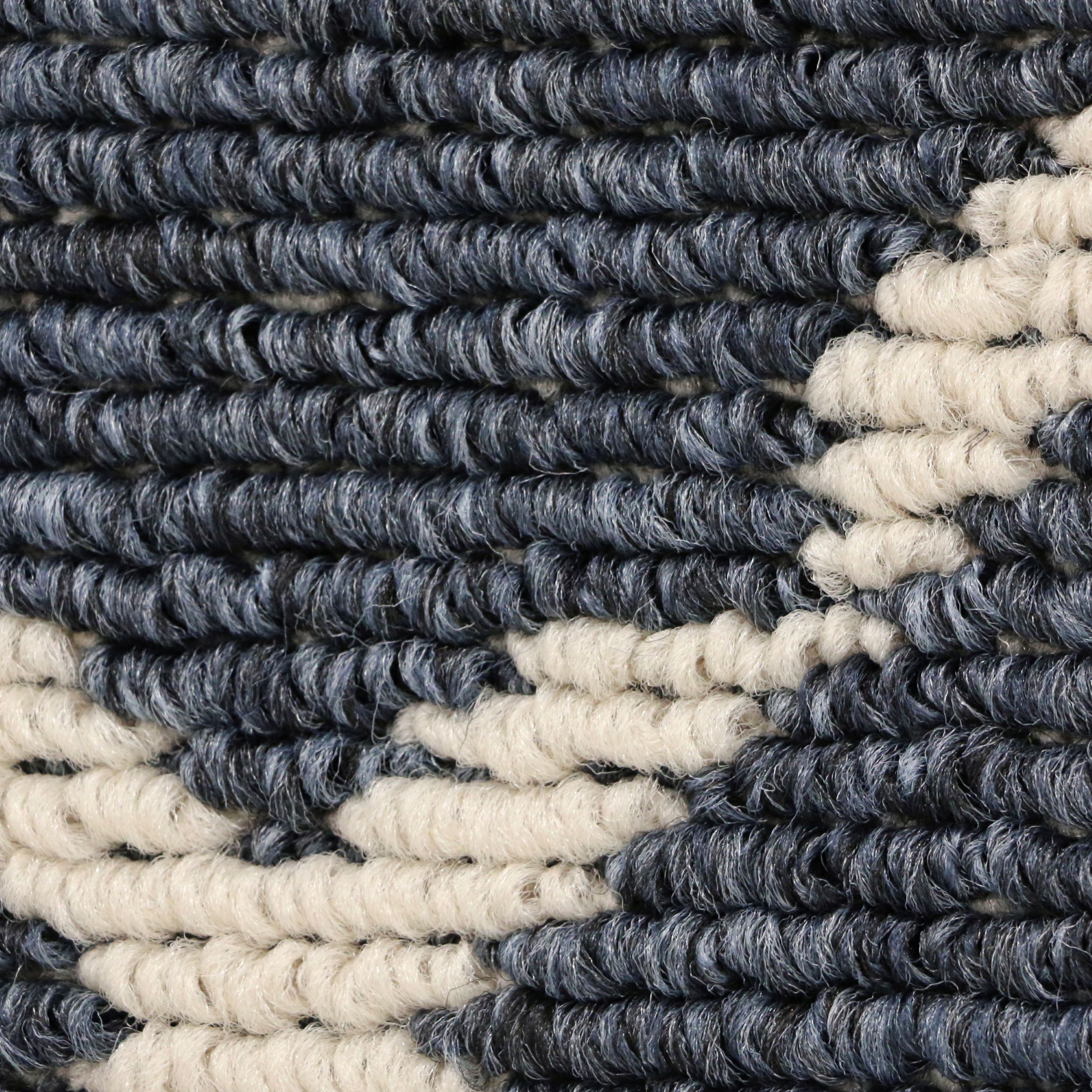 Paillasson Mainstays Malin Discovery denim, surface gratte-pieds touffetée, 2 pi x 3 pi
