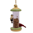 thumbnail image 3 of Kurt Adler Noble Gems Glass Bird Feeder Christmas Tree Ornament, 4.5in, 3 of 5