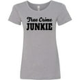 thumbnail image 3 of Inktastic True Crime Junkie in Black Text Women's T-Shirt, 3 of 5