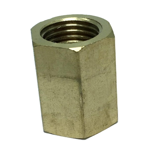 S SERENABLE Brass Pipe Fitting 1/4inch (DN8) Female Thread Coupler /Connector, Heavy Duty