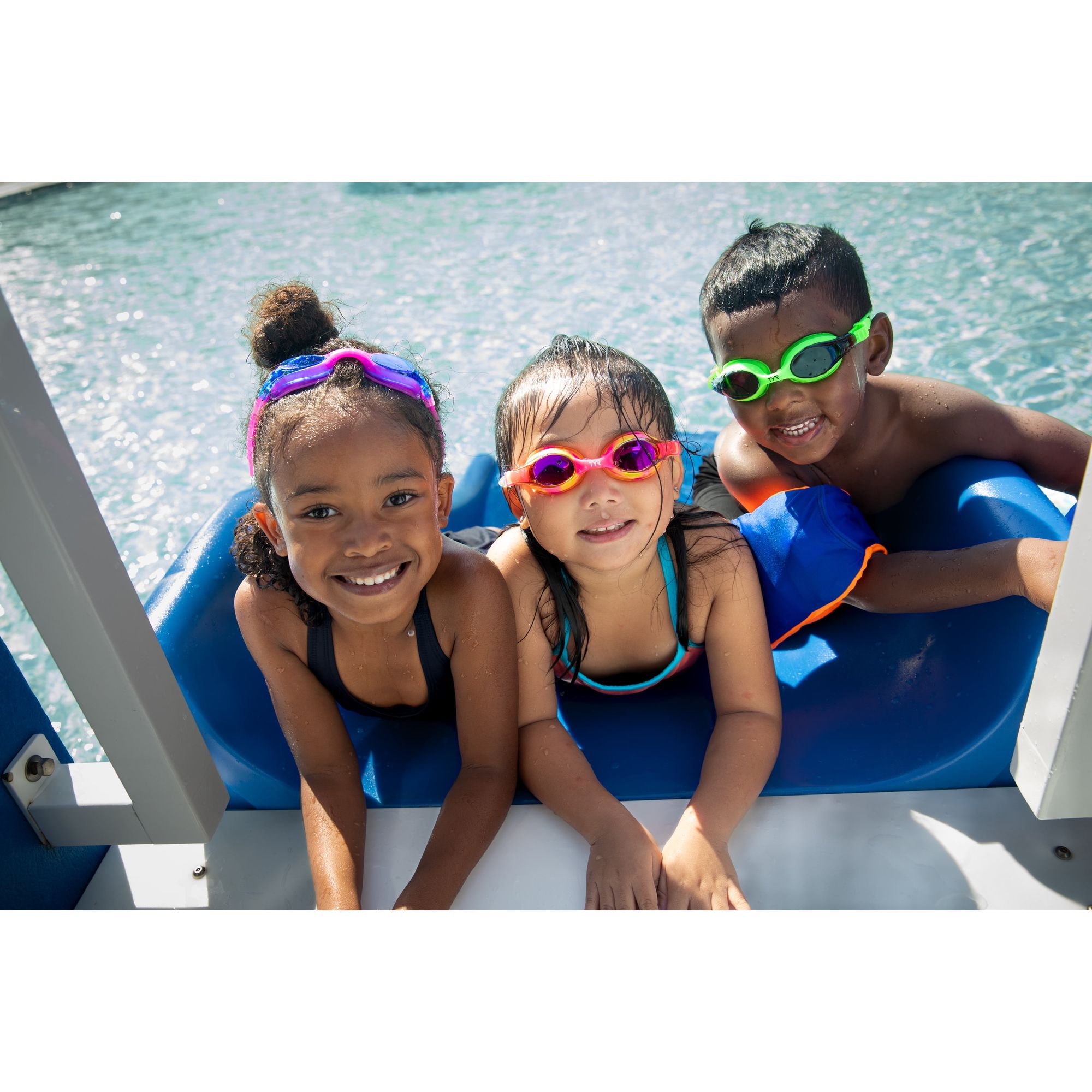TYR Youth Swimple Tie Dye Swim Goggles photo 5