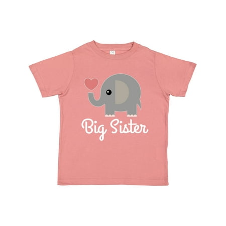 

Inktastic Big Sister Girls Announcement Gift Toddler Toddler Girl T-Shirt