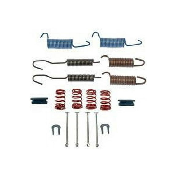 Rear Drum Brake Hardware Kit - Compatible with 1975 - 1996 Ford F-150 1976 1977 1978 1979 1980 1981 1982 1983 1984 1985 1986 1987 1988 1989 1990 1991 1992 1993 1994 1995