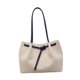 thumbnail image 3 of Bolso tote de gran capacidad, regalo de moda, bolso elegante para la calle y fiestas al aire libre. Mango azul, 3 of 9