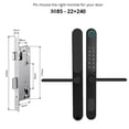 thumbnail image 2 of Double-Side Weatherproof Outdoor Keyless Smart Mortise Lock Bluetooth Digital Keypad Aluminum Fingerprint Door Lock With ,Easy to Use, 2 of 6