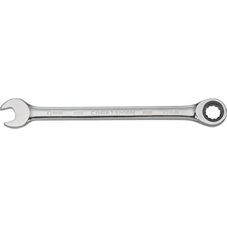 CRAFTSMAN Ratcheting Wrench, Metric, 12mm, 72-Tooth, 12-Point (CMMT42570)