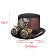 thumbnail image 4 of Sombreros de copa Hugo Steampunk de Estilo Vintage 54cm-56cm, 4 of 8