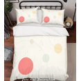 thumbnail image 1 of 3D Circle Pattern Quilt Cover Set Bedding Set Duvet Cover Pillowcases WJ 6922, 1 of 2