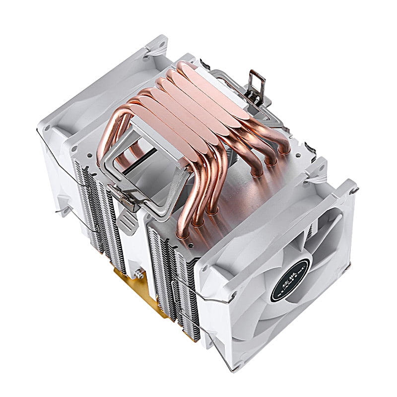 PC Heat dissipation Dual Tower 6 Heat Pipe Cooler CPU Cooler Fan Installing LGA2011 x79 x99 E5 2066 115x 1200 1700 i3 i5 i7 AMD