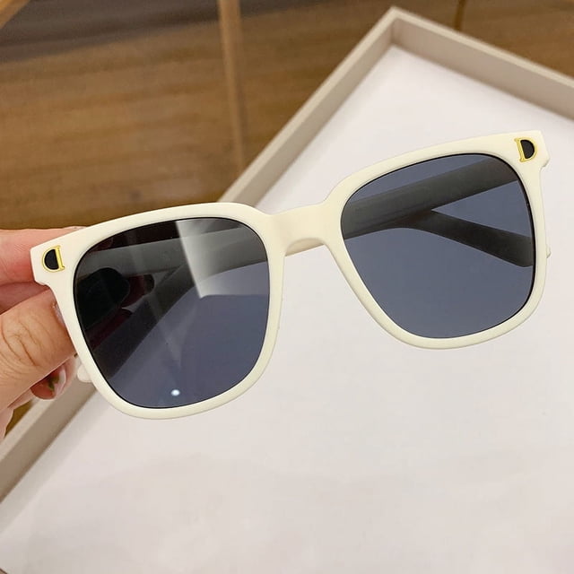 Gafas de sol para niños con doble D, gafas de sol para niños, protección UV, gafas de sol de moda HD