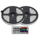 thumbnail image 2 of Tira de luces LED RGB Lámpara impermeable SMD5050 de 10 m DC12 V con control remoto de 44 teclas EE. UU. 100-240 V, 2 of 5