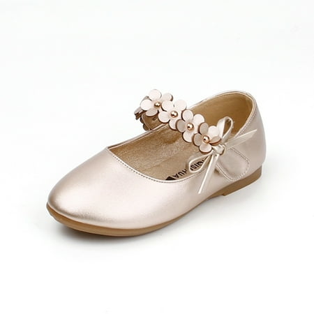 

Hawee Dress-up Mary Jane Flower Strap Princess Dress Shoes (Toddler Girls & Little Girls)