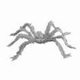 thumbnail image 5 of Giant Halloween Hairy Spider,Realistic Scary Gray Spider Props Decoration for Indoor and Outdoor Decoration,Large Spooky Spider with Red Eyes, 5 of 5