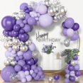 thumbnail image 1 of Kit de arco y guirnalda de globos A Archloon lavanda de 156 piezas, 1 of 5
