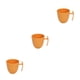 thumbnail image 2 of Bearachild Taza de café Taza de plástico redonda irrompible Tazas Tazas de agua Decoración de la boda Té Leche Inicio Bar de comedor Amarillo Type1 NO1, 2 of 6