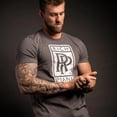 thumbnail image 5 of Rolls Rich, Gray T-Shirt with White Lettering, 5 of 5