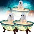 thumbnail image 4 of JHyouerji Halloween Night Light,Handmade Color Changing LED Ghost Bathtub Night Light,Battery Powered Portable Table Ornament for Bathroom Bedroom Halloween Home Decor, 4 of 9