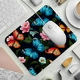 thumbnail image 2 of Butterfly Gaming Mouse Pad Desk Mat, Square 8.3x9.8 Inch Non-Slip Rubber Bottom Printed Design for Office and Gaming, 2 of 6