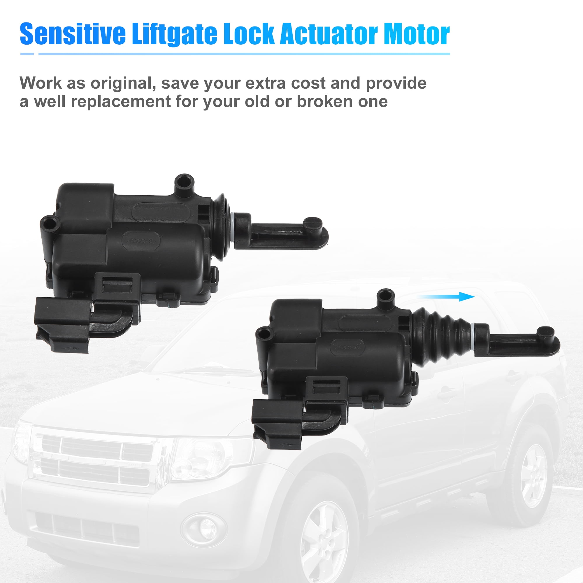 Unique Bargains Rear Liftgate Trunk Latch Lock Actuator for Ford Escape for Mazda Tribute