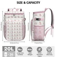 thumbnail image 3 of Travel Cooler Bag - Princess Castle Pattern Camping Beer Cooler Backpack with Bottle Opener- Waterproof Insulated Picnic Backpacks - Cooler Bag for Beach, 3 of 6