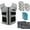 Gray, variant on Sports Cool Vest Bundle, with Cooling Packs Plus Booster Pack Set
