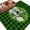 Green, variant on Large Area Rugs for Living Room Bedroom, Botanical Flower Wreath 8'x10' Rug Washable Carpet Runner Indoor Outdoor, Rustic Bow-Knot Green Black Plaid Non Slip Floor Mats Rug for Kitchen, Patio