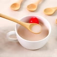 thumbnail image 3 of ACDANC 6Pcs Bamboo Spoon,Eco-Friendly Handcrafted Wooden Spoon,Multi-Functional Mini Spoon, 3 of 8