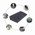 thumbnail image 2 of Loading Ramp, Plastic Anti-Slip Curb Ramps Portable Lightweight Threshold Ramps for Car Scooter Caravan Wheelchair Disabled Access Sidewalk Bike Motor, 2 of 5