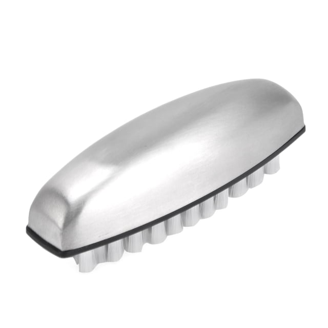 Fruit And Vegetable Cleaning Brush,Stainless Steel Nylon Wool Multifunction Finger Nail Brush Potato Scrubber For Kitchen