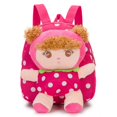 thumbnail image 1 of Toddler Backpack Cute Removable Doll Preschool Backpack Little Girl Backpack, 1 of 10