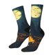 thumbnail image 1 of Balery Moonlit Skeleton Campfire Calcetas Largas con Estampado para Hombre y Mujer – Suaves y Transpirables, Talla Única (US 5-11), 1 of 6