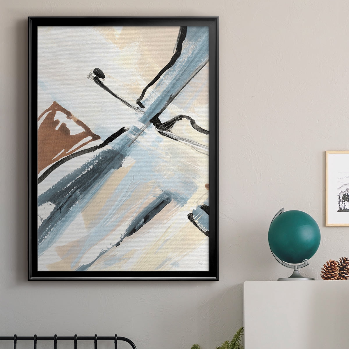 Dancing Wind Revisit I Premium Classic Framed Print - Ready to Hang