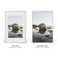 thumbnail image 4 of Marco de fotos HAUS AND HUES de 11 x 17 cm con cristal auténtico y aluminio dorado, 4 of 8