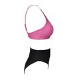 thumbnail image 4 of Traje de Baño Op Talla 12 con Tirantes Anchos Rayas y Liso Rosa, 4 of 4