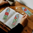 thumbnail image 7 of 3pcs Diamond Art Painting Kit Bookmark Rose, 7 of 7