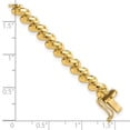 thumbnail image 3 of 14k Yellow Gold Bracelet San Marco Other Chains 5 mm 7 in Faceted, 3 of 4