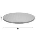 thumbnail image 3 of Cake Board O'Creme Silver Foil, círculos redondos para tartas de 9 pulgadas, paquete de 5, 3 of 6