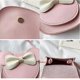 thumbnail image 2 of (rosa) Sac Fourre-tout Bandoulire Avec Nud Papillon Pour Petites Filles, Sac De Messager Mignon Avec Oreilles De Souris, 2 of 5