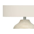 thumbnail image 4 of Table Lamp Lighting, 26"h, Table Lamp, Cream Ceramic, Ivory / Cream Shade, Contemporary,LED Lamp, 4 of 7