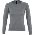 thumbnail image 1 of SOLS - Jersey con cuello en V modelo Galaxy para mujer (Gris), 1 of 3