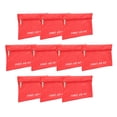 thumbnail image 1 of Emergency Packet, Convinient Emergency Aid Bag, Waterproof Red Polyester 10Pcs For Outdoor Activity Travel Camping, 1 of 8