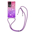 thumbnail image 1 of Funda para Xiaomi 12T/12T Pro 5G Brillantina Líquida Divertida Reluciente y con Cristales en Movimiento Cuerpo Cruzado con Cordón Ajustable, 1 of 5