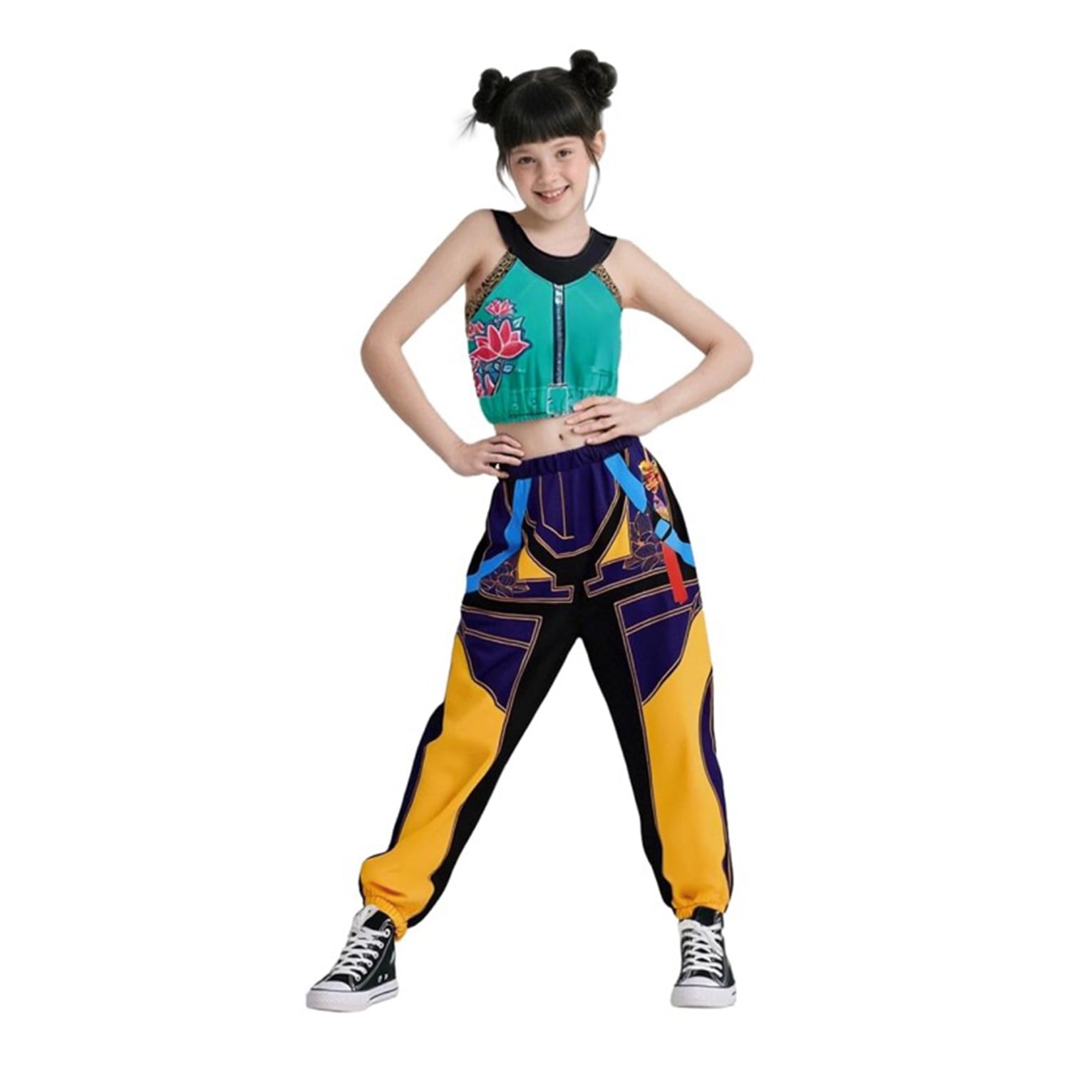 KAWELL Girls Demon Pop Singer Costumes 3-14 Years, Toddler Halloween ...