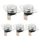 thumbnail image 1 of 5pcs Thermostat Thermal Control Switch Normally Closed Thermostat Temperature Switch, 1 of 2