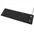 thumbnail image 3 of 5X 103Keys Silicon Keyboard Russian Layout USB Interface Keyboard Flexible Foldable Wired Keyboard for PC Desktop Laptop,5 x Mini Silicone Keyboard,black, 3 of 8